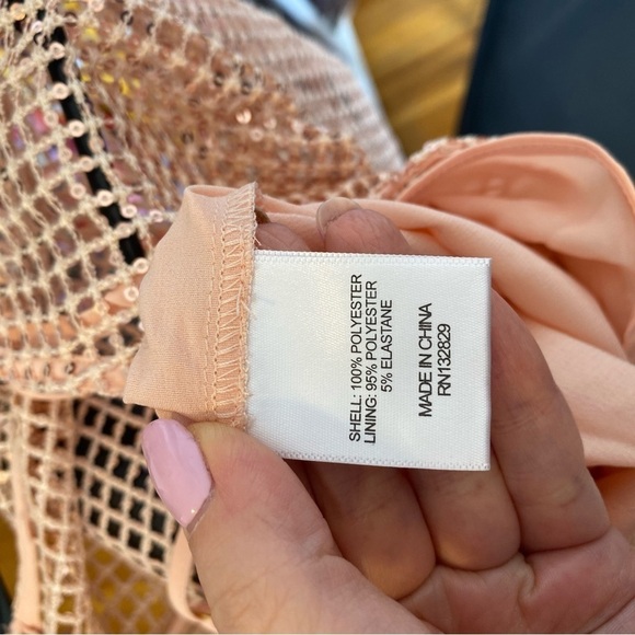 NWT NBD × Naven Camilla Jumpsuit in Peach Blush from REVOLVE - Picture 6 of 9